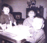 Terri, Toni and Tom as children